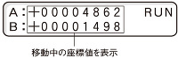 プログラム実行中の画面
