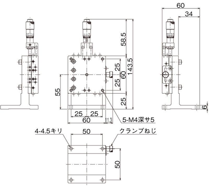 Zステージ -中央精機株式会社 | 精密ステージユニット、光学関連