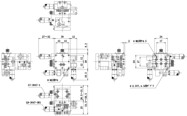 XYZステージ -中央精機株式会社 | 精密ステージユニット、光学