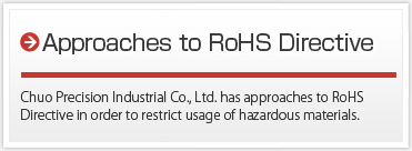 RoHS指令への取り組み